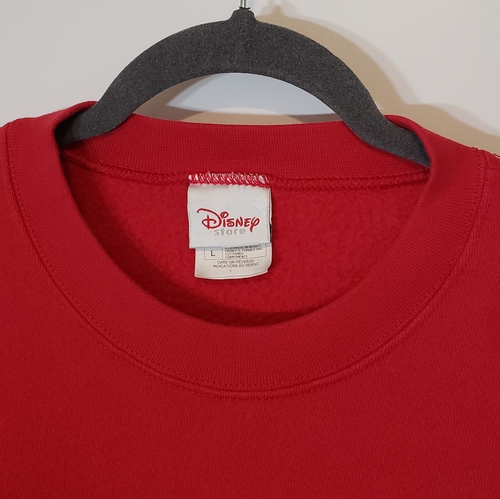 Disney Store Vintage Winnie The Pooh HONEY OF A BEAR Sweat Shirt Size La… - Picture 2 of 14